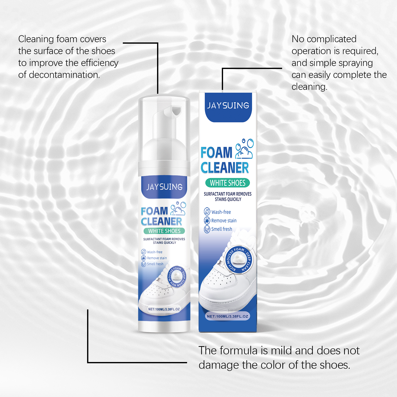 White Shoes Foam Cleaner No Ri - Sneaker Care Whitener review and price