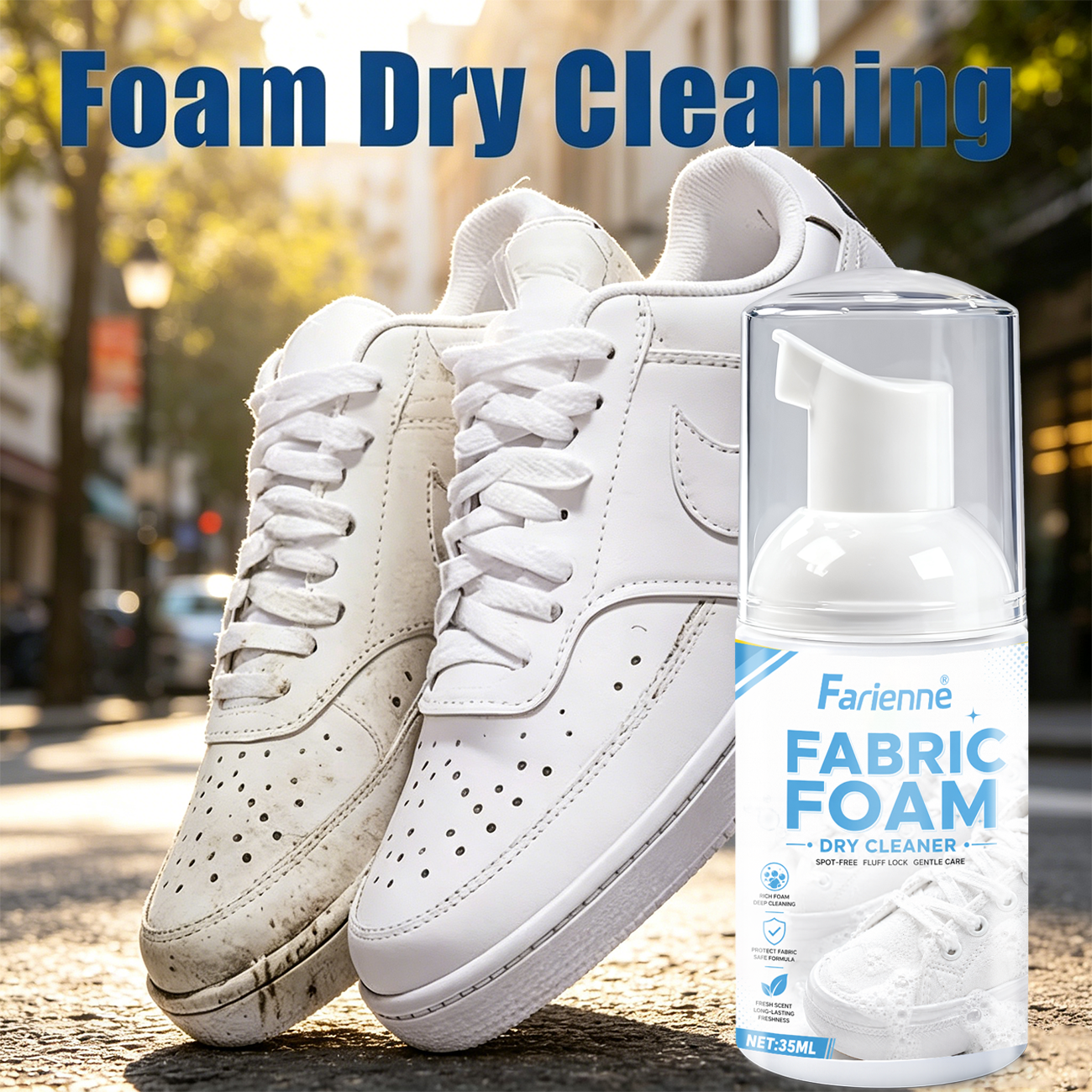 Farienne Fabric Foam Dry Clean - Sneaker Care Kit review and price