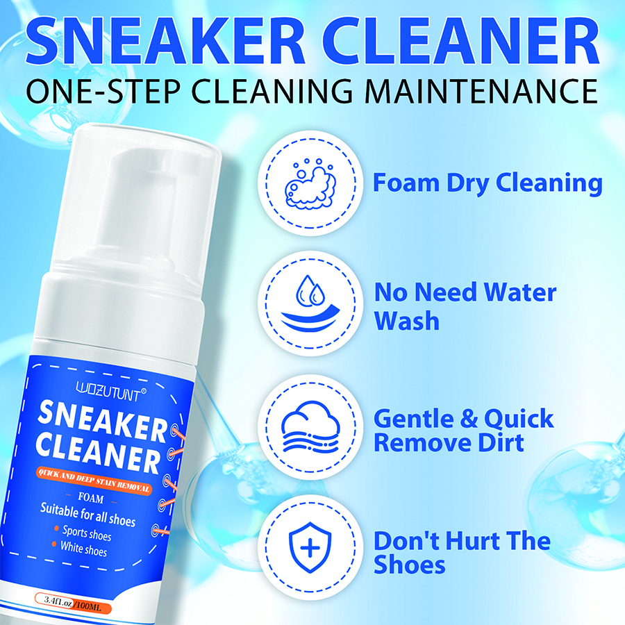 Footwear Cleaner Sneaker Foam  - Sneaker Care Whitener review and price