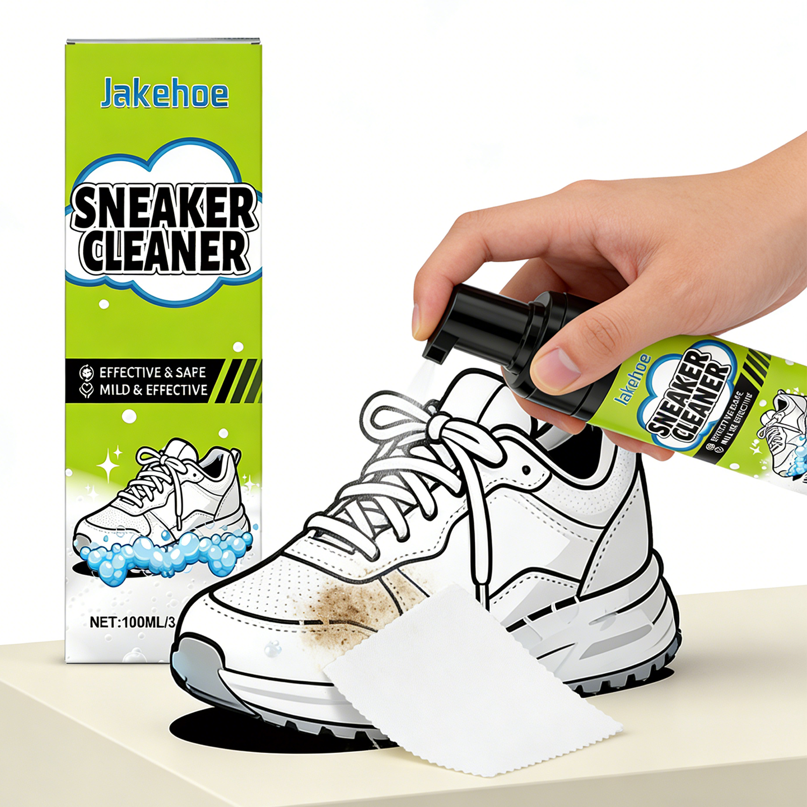 White Shoe Cleaner Sneaker Cle - Sneaker Care Kit review and price
